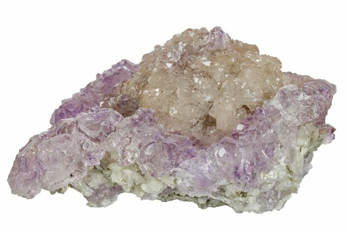 Amethyst Crystal Cluster - Kakamunurle Mine, India #168780